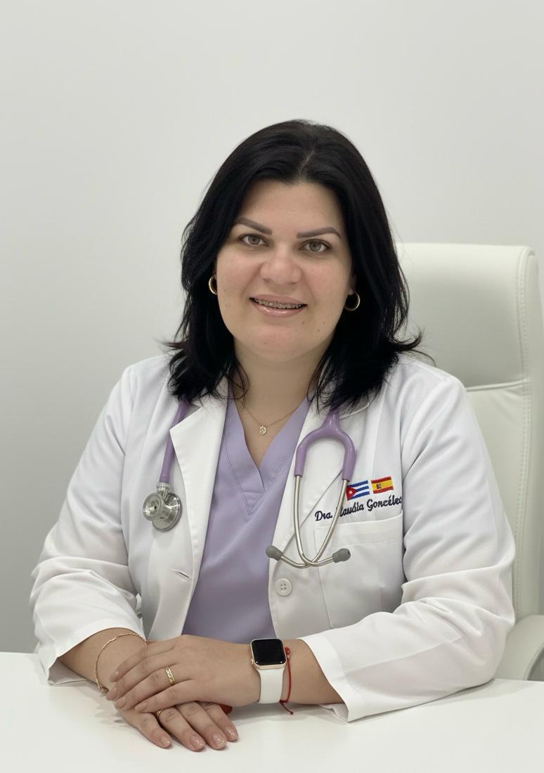 Dra. Claudia Gonz&aacute;lez Gonz&aacute;lez, M&eacute;dico de Aquamar Medical Center